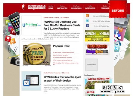 Underworld Magazines