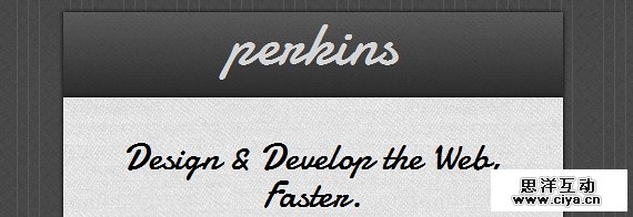 Perkins – HTML5/CSS3 Framework