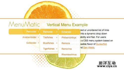 MenuMatic