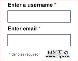 Web表单UI