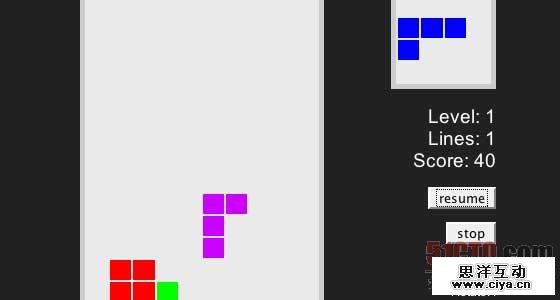 Tetris with jQuery