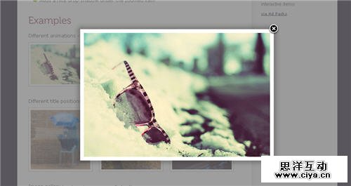 jQuery 灯箱插件