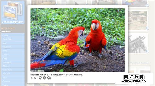 jQuery 灯箱插件