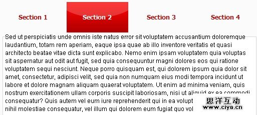 jQuery Smooth Tabs