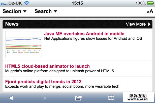 Mobile growth will increase the number of mobile-optimised sites in 2012