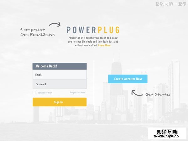 网页与APP中那些优美的登陆表单,互联网的一些事