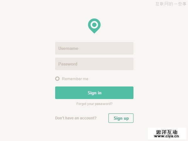 网页与APP中那些优美的登陆表单,互联网的一些事