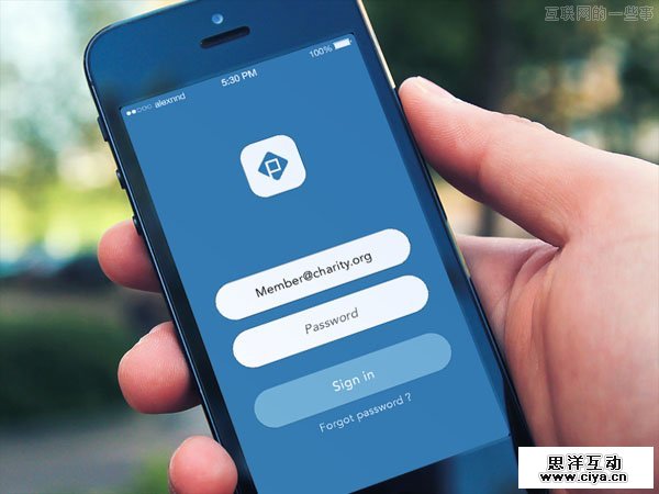 网页与APP中那些优美的登陆表单,互联网的一些事