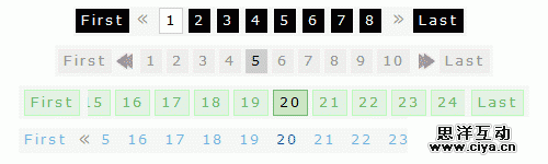 jPaginate: A Fancy jQuery Pagination Plugin 12个基于jQuery框架的 Ajax 分页插件,互联网的一些事