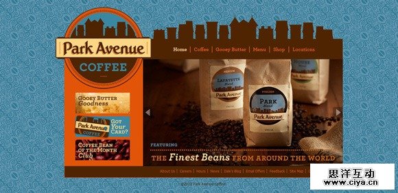 30个优秀的国外咖啡网站设计作品 30个优秀的国外咖啡网站设计作品,互联网的一些事
