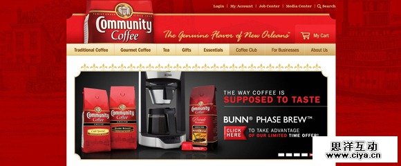 30个优秀的国外咖啡网站设计作品 30个优秀的国外咖啡网站设计作品,互联网的一些事