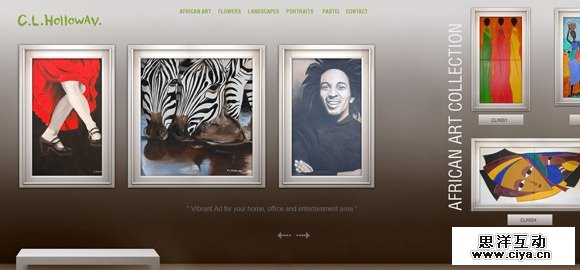 国外创意网站设计:40个精美的水平滚动网站作品,互联网的一些事