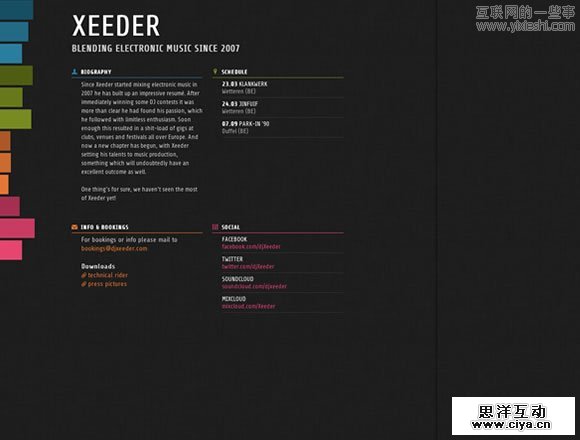 23个漂亮的单页网站设计作品 23个精美的的国外单页网站设计作品,互联网的一些事