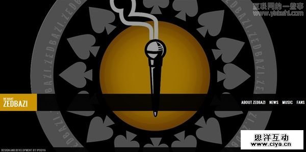 分享34个国外优秀的音乐主题网站作品,互联网的一些事