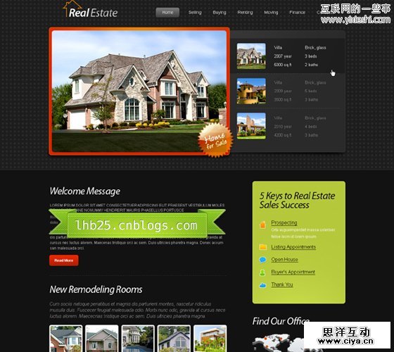 15款非常漂亮的 HTML5 网站模板免费下载,互联网的一些事
