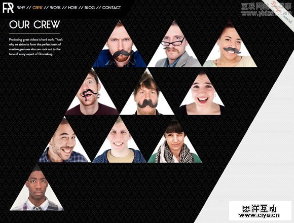 Inspiring About Pages 20佳非常有创意的自我介绍页面设计,互联网的一些事