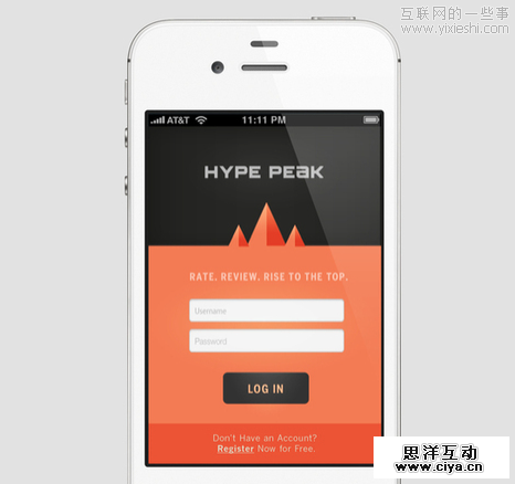 15 个设计精美的移动应用的 UI 设计 15 个精美的移动应用的UI设计,互联网的一些事