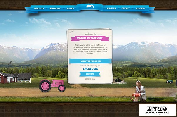 22个设计精美 HTML5 的网站作品,互联网的一些事