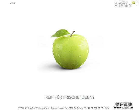酷站欣赏：15个现代简约设计风格网站设计实例,互联网的一些事