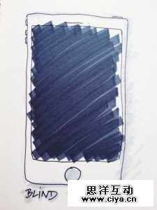 关心特殊人群,为盲人设计App,互联网的一些事