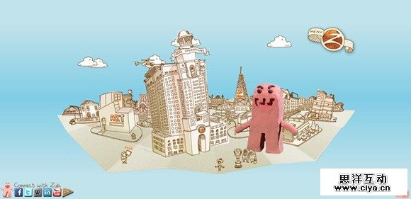 国外酷站:26个独具创意的国外广告公司网站设计,互联网的一些事
