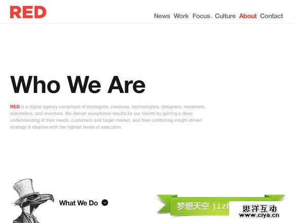 酷站欣赏:21佳优秀的网页排版设计,互联网的一些事