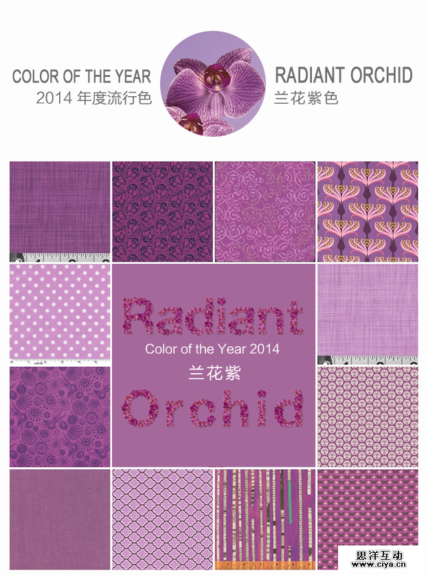 设计师们!来了解一下2014年春季流行色