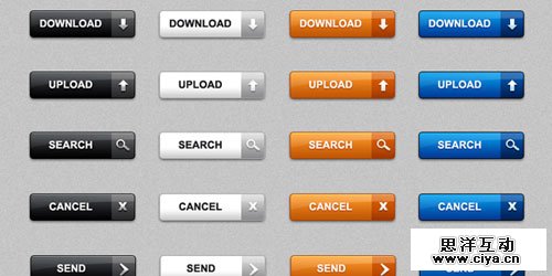 Web Buttons 35套非常华丽的免费PSD网页按钮素材,互联网的一些事