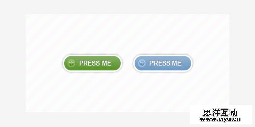 Rounded Button 35套非常华丽的免费PSD网页按钮素材,互联网的一些事