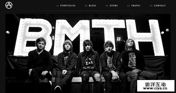 bmth 网页设计中背景的创意风格与设计趋势,互联网的一些事