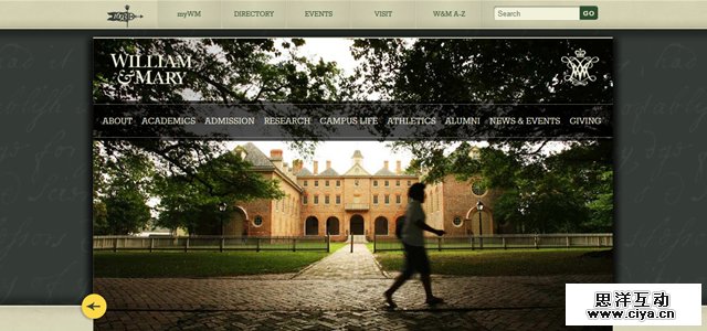 20个国外设计精美的大学网站设计欣赏,互联网的一些事
