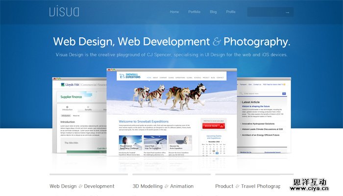 10个优秀的 HTML5 网站实例,互联网的一些事