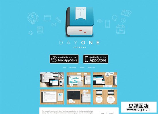 30个非常精美的 iOS App 网站设计案例,互联网的一些事