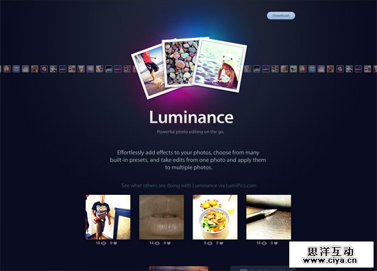 30个非常精美的 iOS App 网站设计案例,互联网的一些事