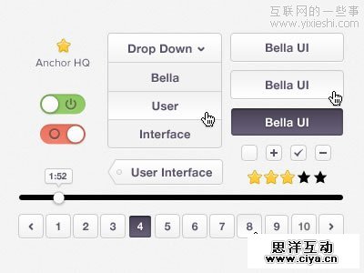 分享15套非常精美的PSD网页设计素材,互联网的一些事