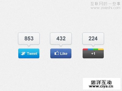 分享15套非常精美的PSD网页设计素材,互联网的一些事