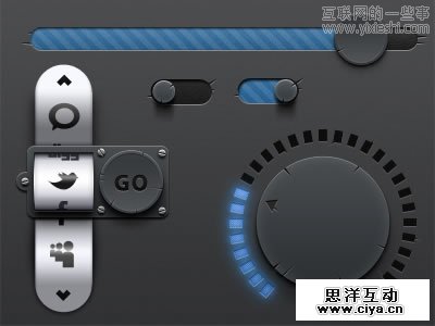 分享15套非常精美的PSD网页设计素材,互联网的一些事