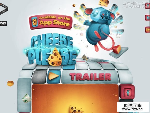 视差滚动（Parallax Scrolling）技术在网页中应用的精美案例,互联网的一些事