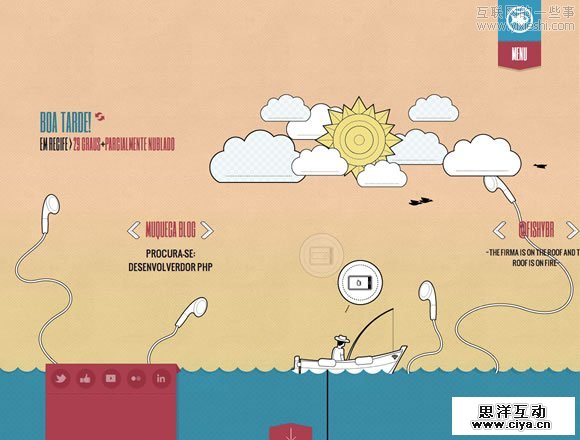 视差滚动（Parallax Scrolling）技术在网页中应用的精美案例,互联网的一些事
