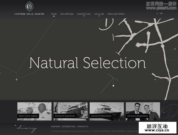 20佳国外优秀的简约风格网页设计作品,互联网的一些事