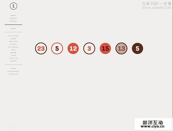 20佳国外优秀的简约风格网页设计作品,互联网的一些事