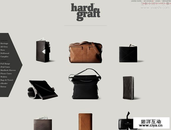 20佳国外优秀的固定位置导航菜单设计案例 20佳国外优秀的固定位置导航菜单设计案例,互联网的一些事