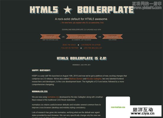 42个非常有用的 HTML5 开发教程和学习资源,互联网的一些事