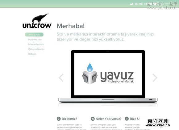 23个漂亮的国外单页网站设计作品,互联网的一些事