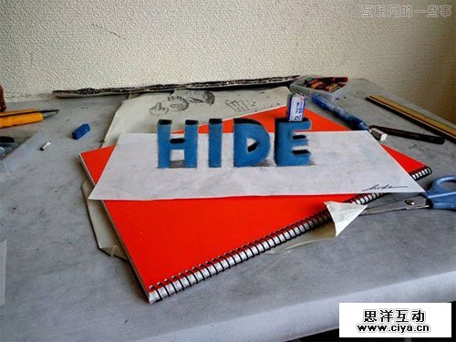 40个惊叹的视错觉字体设计欣赏,互联网的一些事