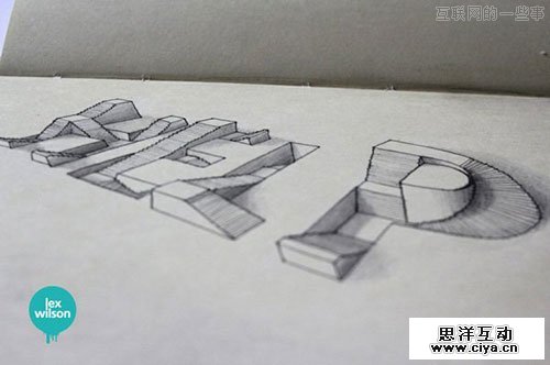 40个惊叹的视错觉字体设计欣赏,互联网的一些事