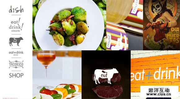 30 Tasty Websites of Cafes and Restaurants