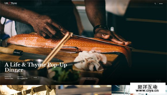 30 Tasty Websites of Cafes and Restaurants