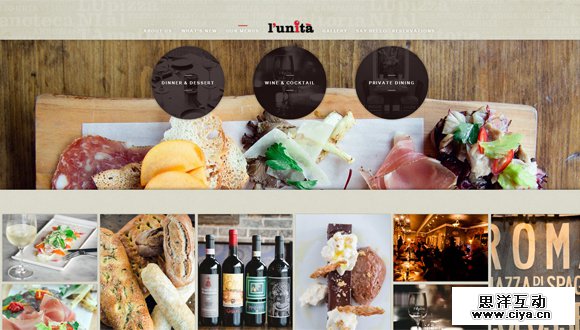30 Tasty Websites of Cafes and Restaurants