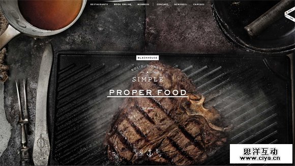 30 Tasty Websites of Cafes and Restaurants